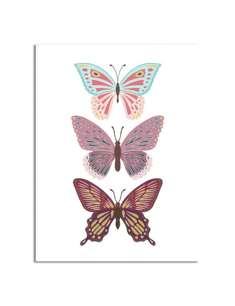 CUADRO CANVAS 30x40cm MARIPOSAS 1 CUADRO CANVAS 30x40cm MARIPOSAS 1