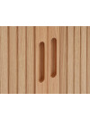 Aparador LYNGVIG 120cm 2 puertas persiana roble nat Aparador LYNGVIG 120cm 2 puertas persiana roble nat
