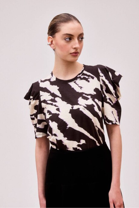 Remera Beck Cebra Remera Beck Cebra