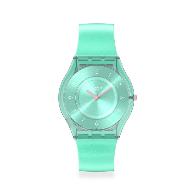 Reloj Swatch Pastelicious Teal SS08L100 de silicona Verde