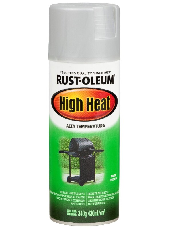 AEROSOL RUST OLEUM ALTA-TEMPERATURA ALUMINIO- 340GRS N/A
