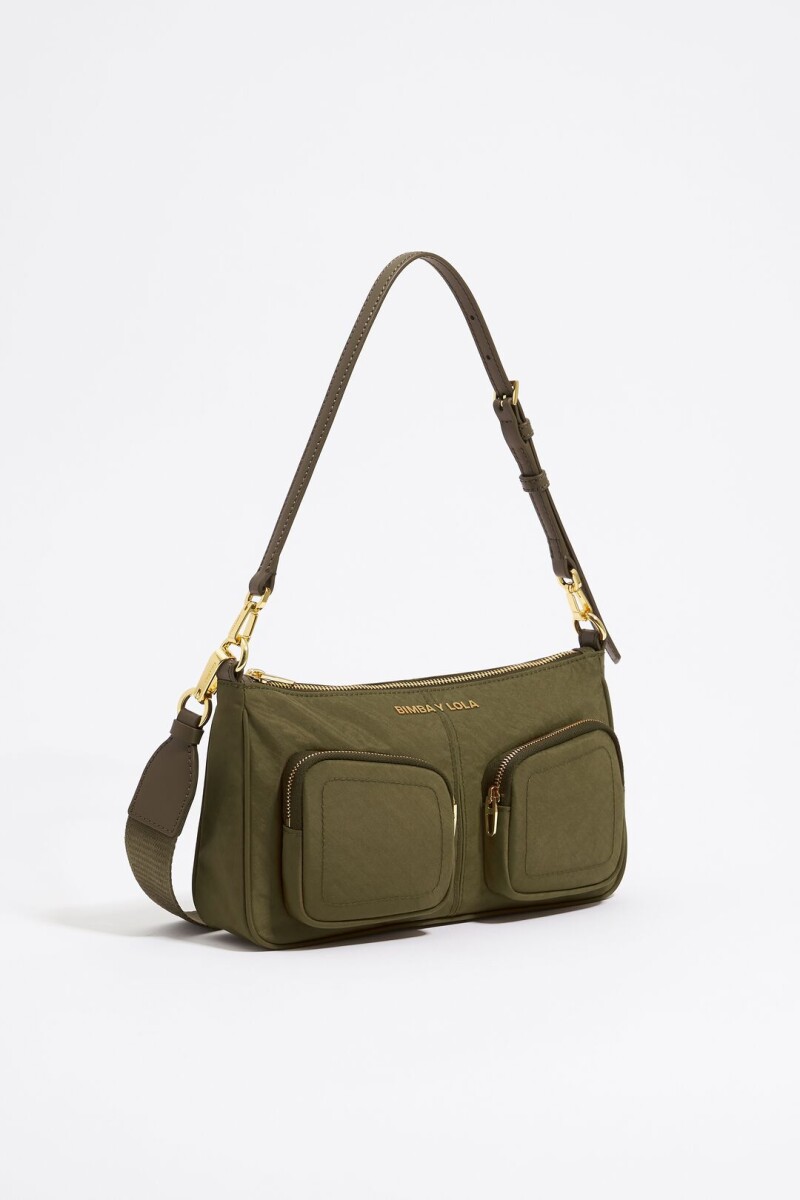 BOLSO BANDOLERA POCKET PEQUEÑO Kaki