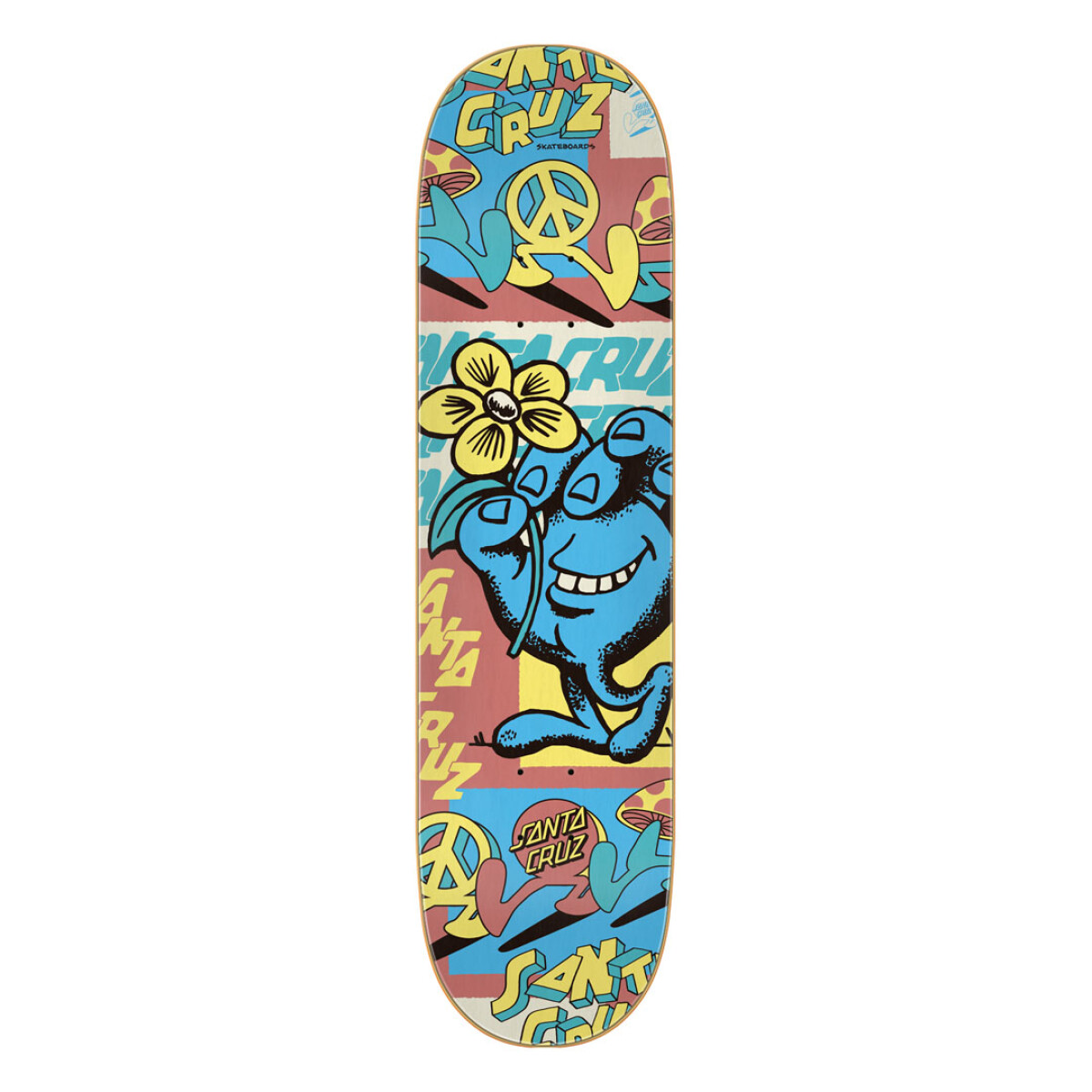 Deck Santa Cruz Journey - Purple 8.5¨ (Sólo Tabla · Lija Incluída) 