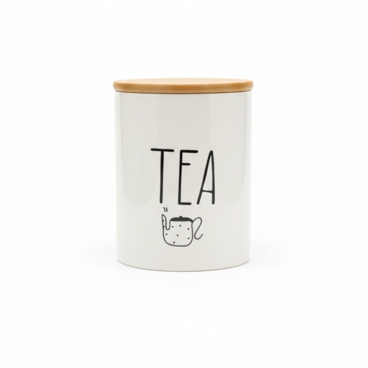 FRASCO CERAMICA TEA C/TAPA 10X13CM 