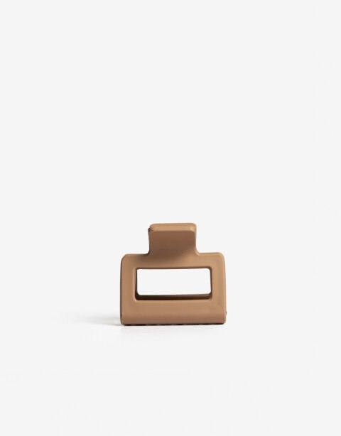 Broche Acrilico Broche Acrílico Matte Marrón - Marron Medio