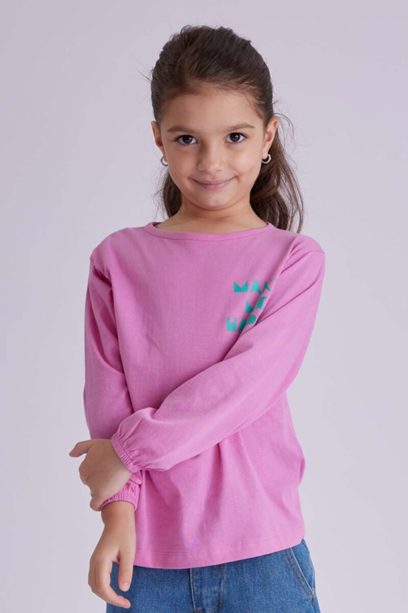 Remera manga larga Peonia