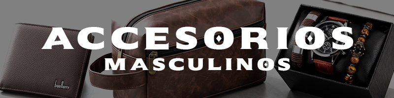 ACCESORIOS MASCULINOS