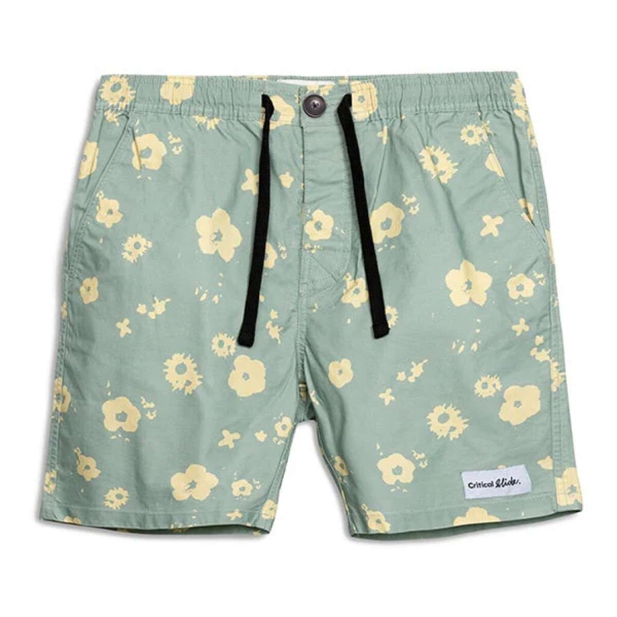 Boardshort Critical Slide Splatter 17'' - Verde 