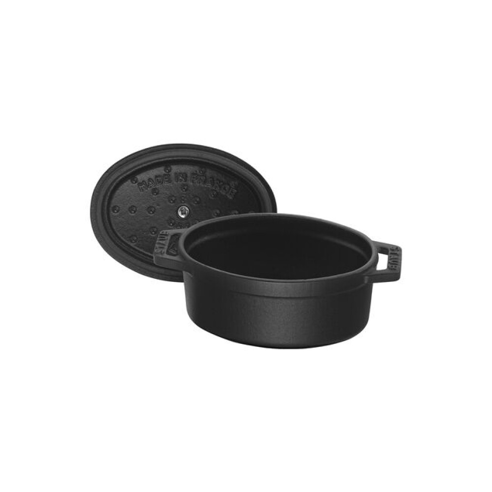STAUB MINI COCOTTE OVAL NEGRA 11 cm STAUB MINI COCOTTE OVAL NEGRA 11 cm