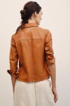 CAMISA BELLOTA CUERO Camel
