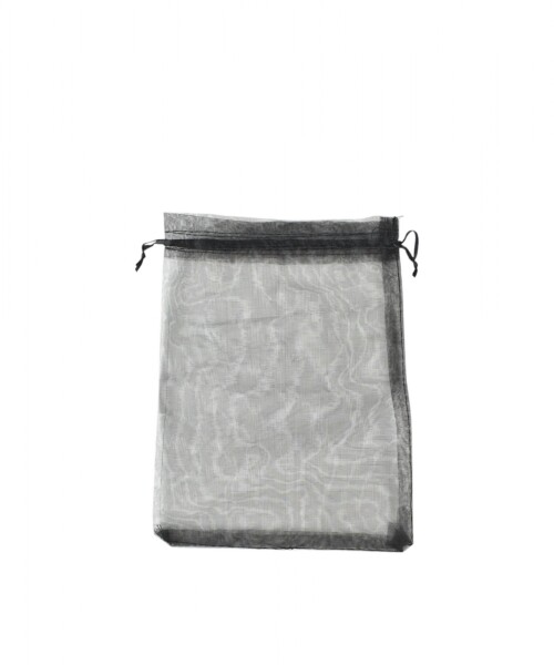 Bolsa organza 12x17 cm. NEGRO