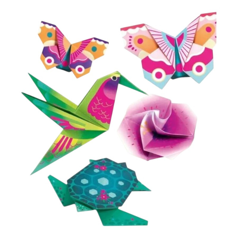 Origami Para Niños Trópicos Djeco Origami Para Niños Trópicos Djeco