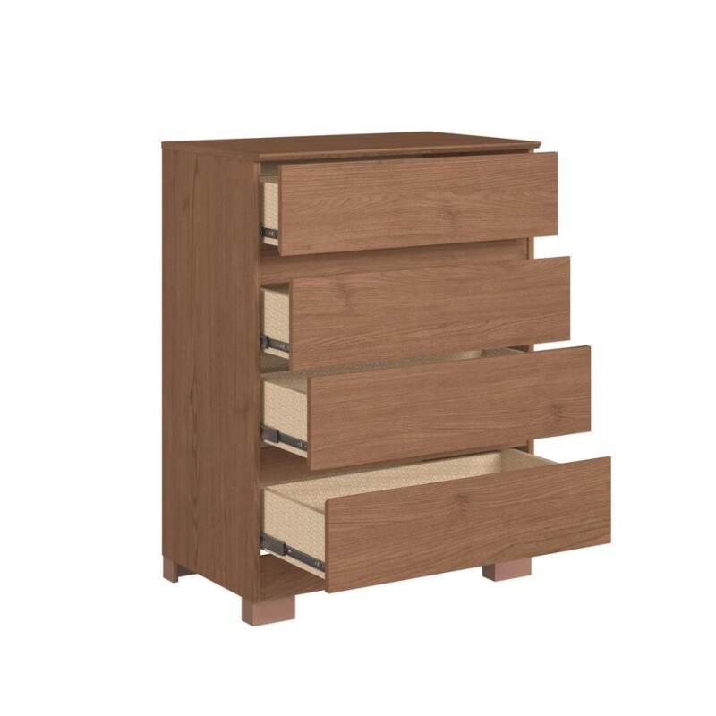 Cómoda Maia 4 Cajones Macadamia Cómoda Maia 4 Cajones Macadamia