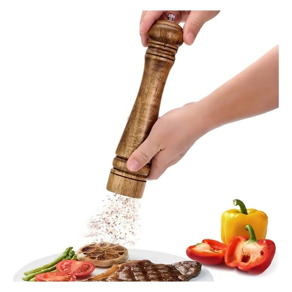 Molinillo Pimentero Madera Muela Acero Cocina Manual Atrix ® variante madera