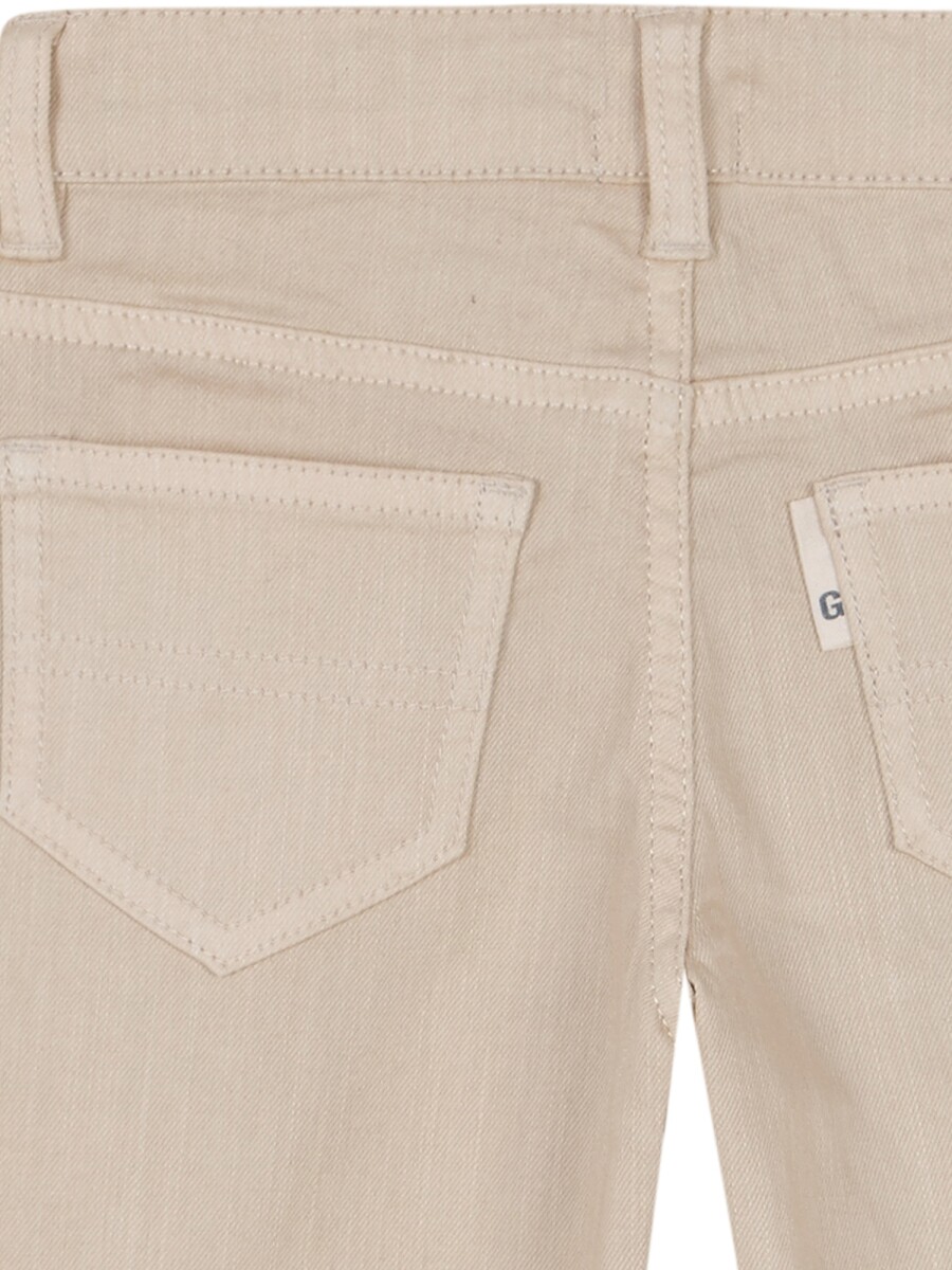 Pantalon 5 Bolsillos De Pana Piedra