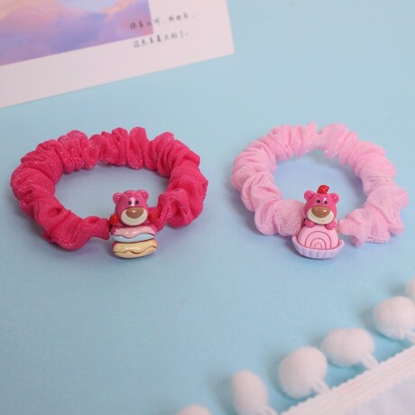 Set De 2 Colitas Infantil Lotso Set De 2 Colitas Infantil Lotso