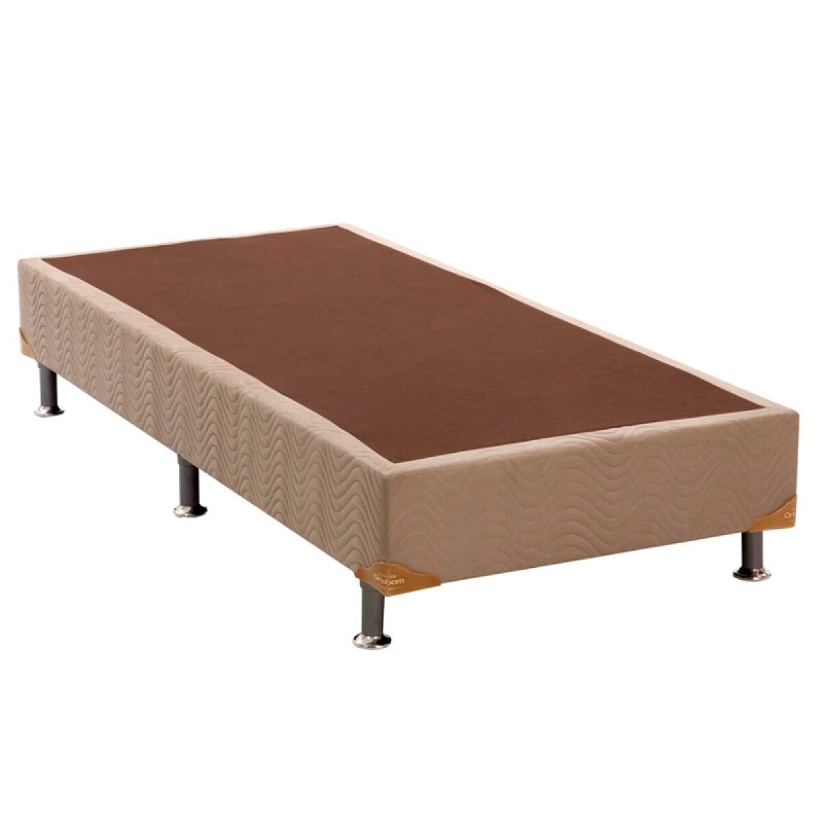 Box Camurca Bege(airtech) - 1 1/2 Plazas 