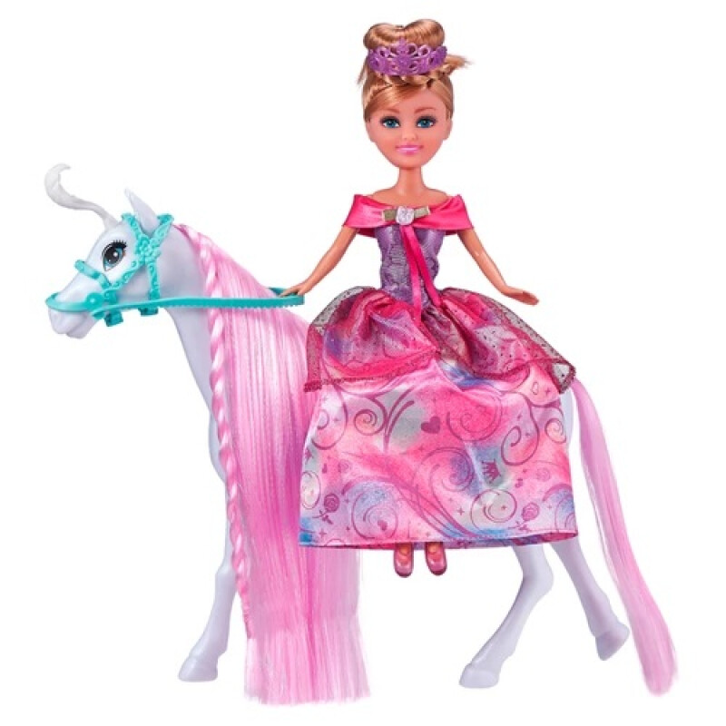 Muñeca Sparkle Girlz Princess Doll de 27cm con Caballo Muñeca Sparkle Girlz Princess Doll de 27cm con Caballo
