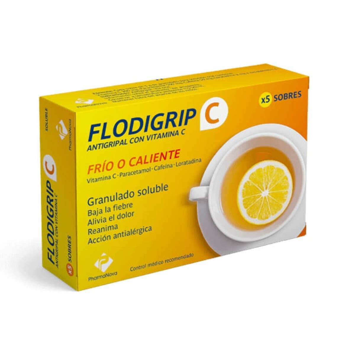 Flodigrip C Soluble 5 Sobres 