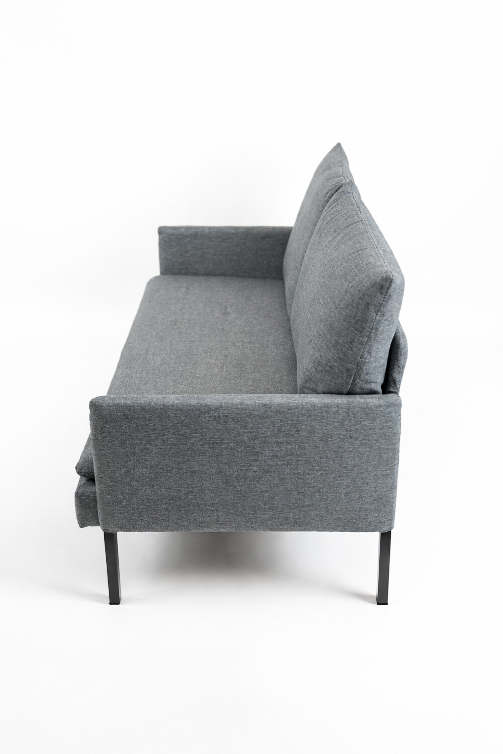 Sofá Alina, 2 Cuerpos Gris Oscuro