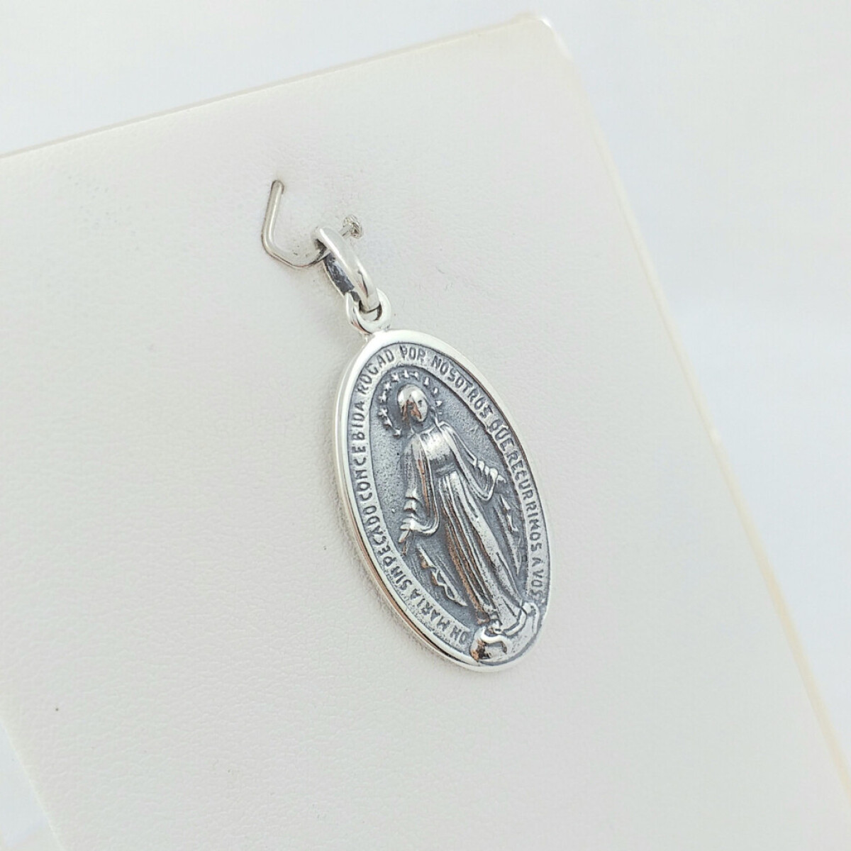 Medalla religiosa de Plata 925 - Virgen Milagrosa 