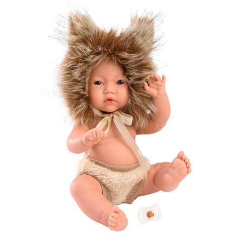 Muñeco Llorens Mini Baby Ropa Leon Bebote Articulado 30 cm Modelo Mini Leon