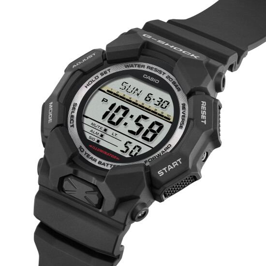 Reloj CASIO G-SHOCK GD010-1DR Resina Negro Esfera 52mm 0