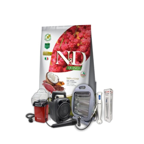 N&D Quinoa Can Skin & Coat Pato 10,1 kg N&D Quinoa Can Skin & Coat Pato 10,1 kg