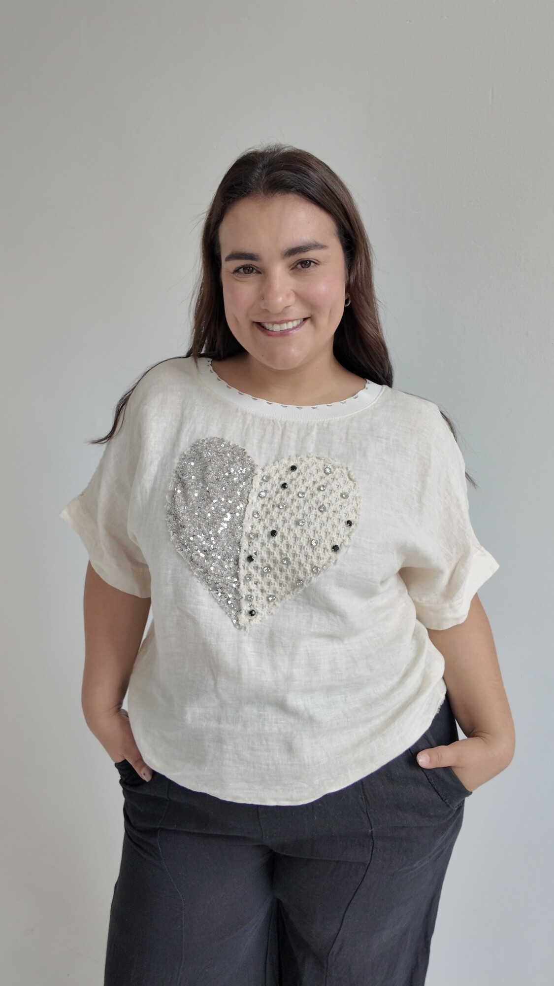 Blusa Zaragoza Beige