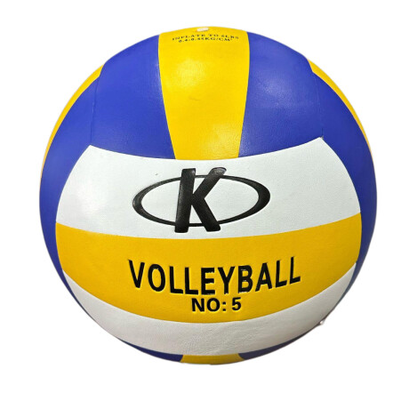 Pelota Volley PU Knex Azul/Blanco/Amarilla AZUL-BLANCO-AMARILLO