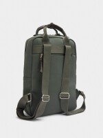 Mochila Para Portátil De 15" Efecto Nylon caqui