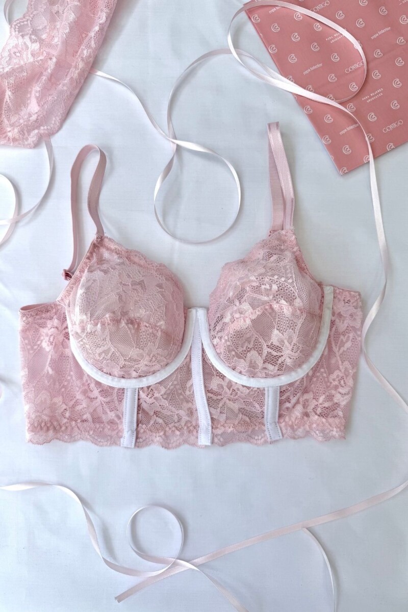 Corset corto Blush 
