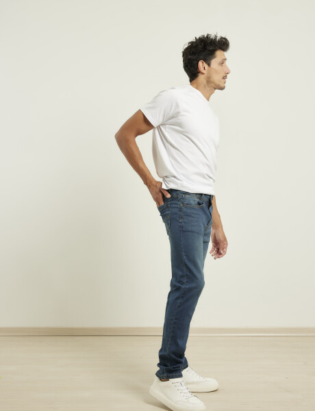 Pantalon Jean Slim Fit Harry Azul