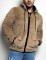 Campera de peluche abrigada Javi Camel