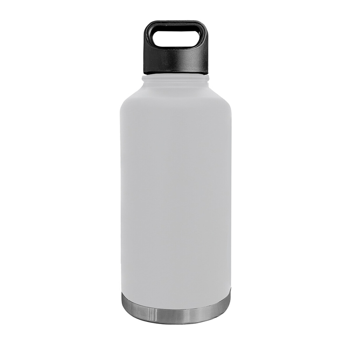 BOTELLA TERMICA ACERO INOX DOBLE PARED 2L BLANCO 