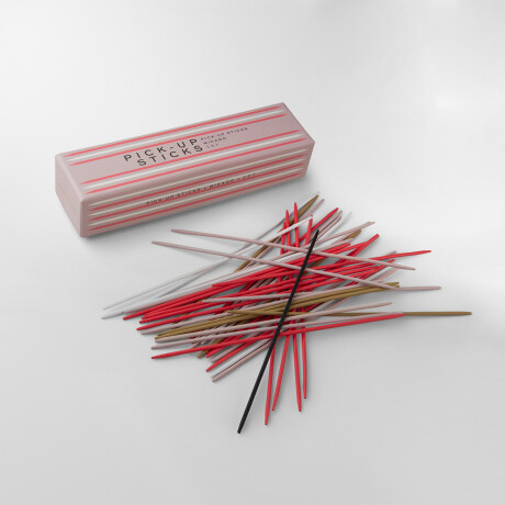 JUEGO DE MESA PICK UP STICKS PLAY ROSA - UNICO