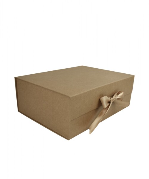Caja Rigida Plegable con iman 24,5x33x12 cm MADERA