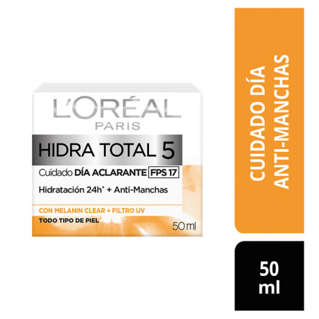 Hidra total 5 Cuidado día Humectante + Anti manchas fps 17