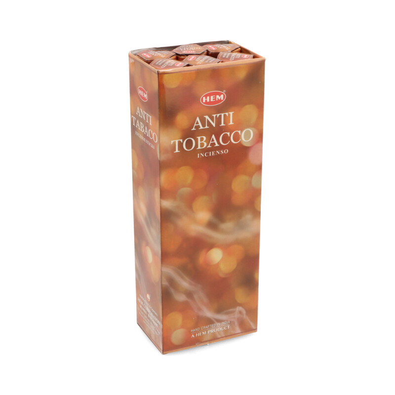 INCIENSO HEM CAJA HEXAGONAL X6 Antitabaco