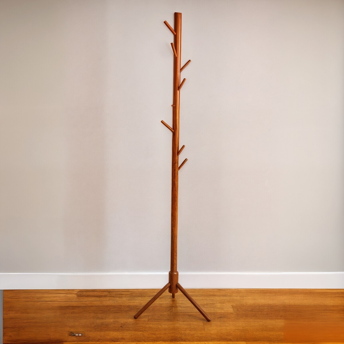 Perchero de pie 175 x 43 cm - MARRON 