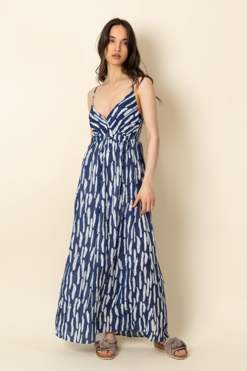 Solera estampada Mar