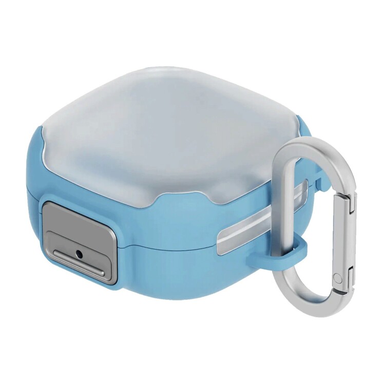 Funda Clip Case con mosquetón para Galaxy Buds4 | Buds4 Pro Blue