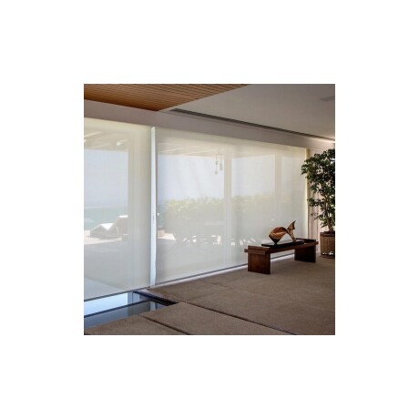 Cortina Roller Rustica Lumax 1.4x2.0mts Blanco