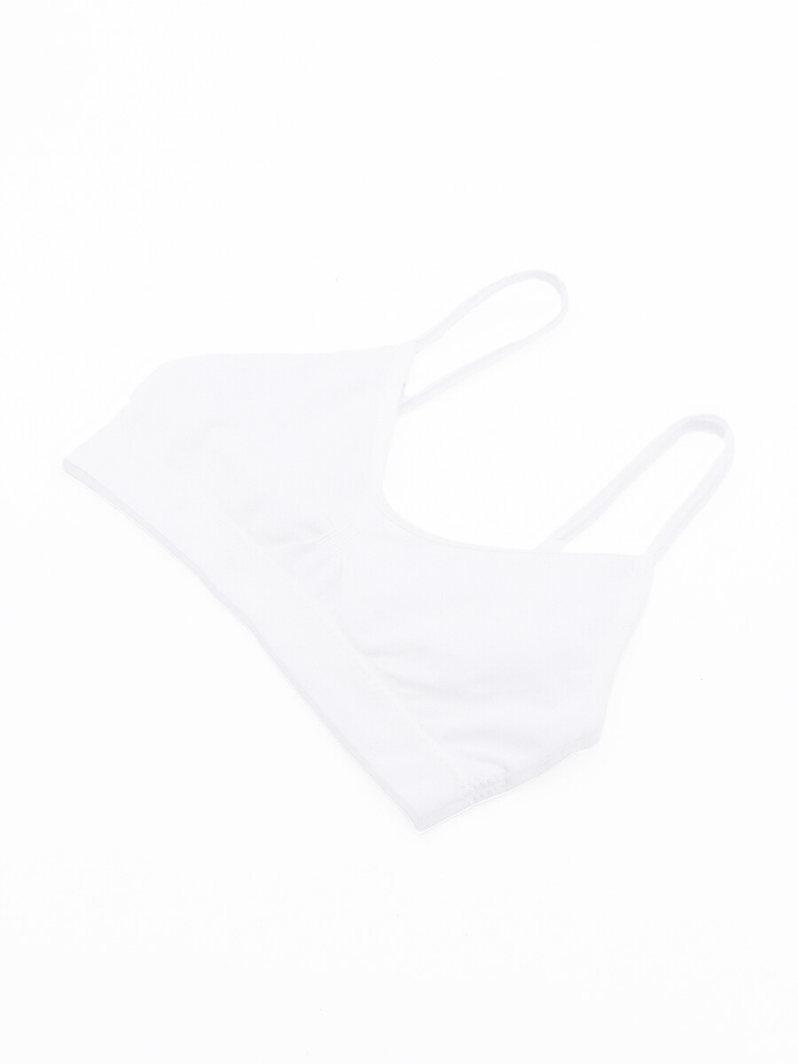 TOP TEEN SEAMLESS - BLANCO 