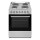 Cocina James eléctrica 4 discos + horno blanca Acero inoxidable