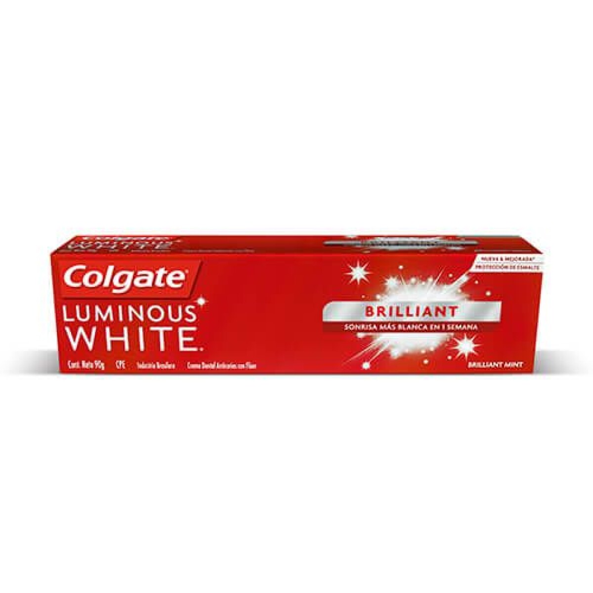 Colgate Pasta Dental Luminous White Brillante 90 g. 