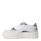 Championes de Mujer Puma Blanco - Negro - Gris