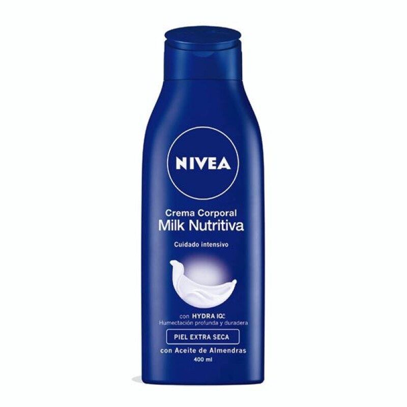 NIVEA BODY MILK CREMA 400 ML - crema nutritiva para pieles extra secas NIVEA BODY MILK CREMA 400 ML - crema nutritiva para pieles extra secas