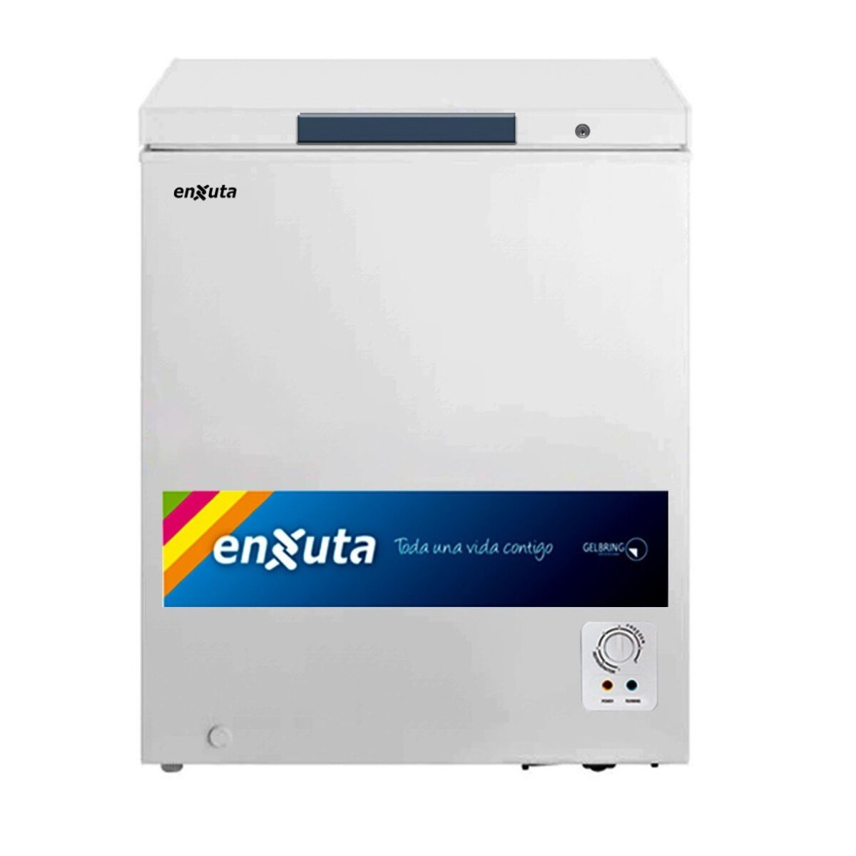 Pausado Freezer Horizontal Fhenx16100 Funcion Dual Enxuta 95 Lts Con Llave Blanco 