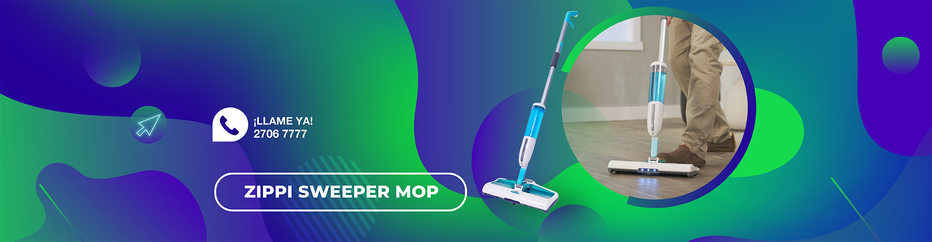 Zippi Sweeper Mop - Noviembre 2025